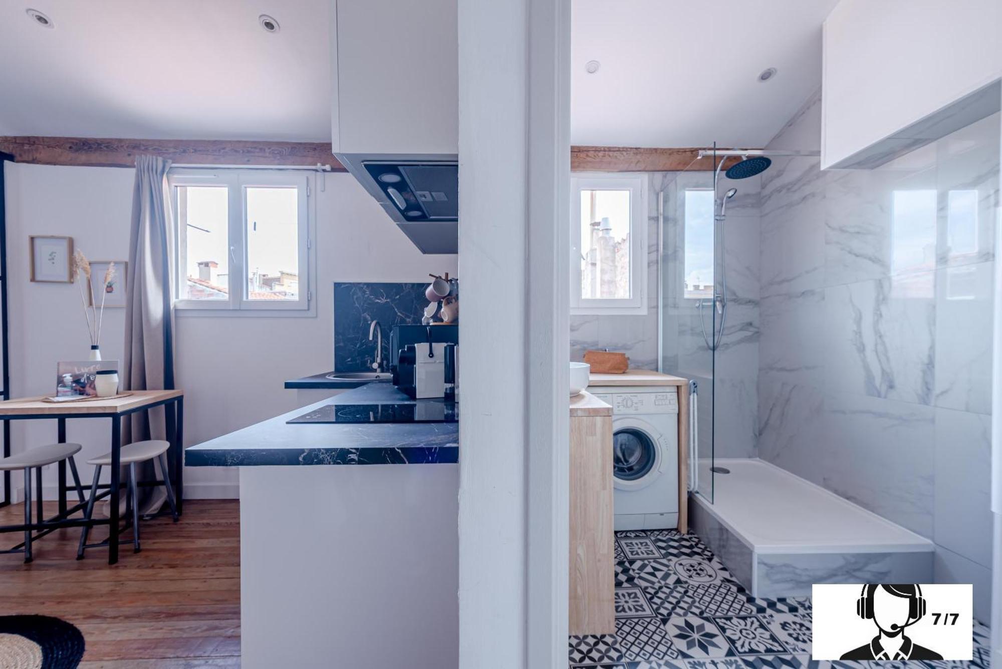 Le Zen Appartement 4 Pers Centre Ville 佩皮尼昂 外观 照片